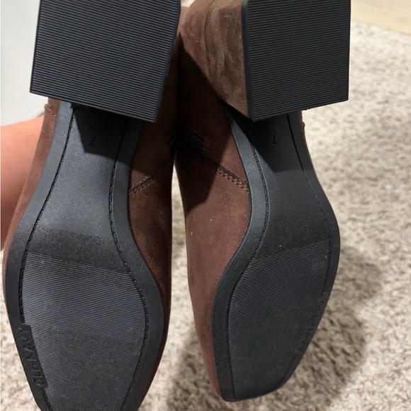 Old Navy Chocolate Ankle Booties - Picture 5 of 7
